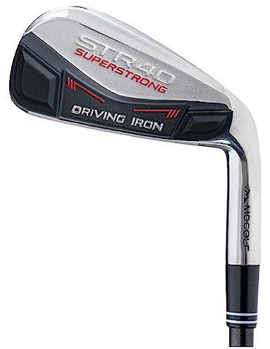 MD Golf Mens STR40 Driving Iron - 18° - Stiff