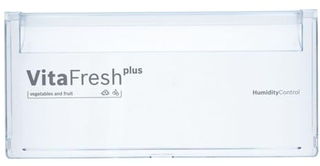 LUTH Premium Profi Parts Kompatibel mit Bosch Griffblende für Schublade oben 11013069 in Kühlschrank