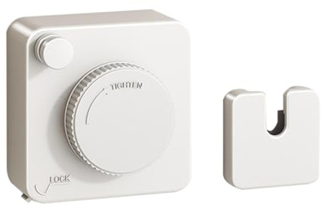 Filo per bucato retrattile, da balcone, allungabile, da parete, per lavare e asciugare, in acciaio inox 304, regolabile invisibile, per balcone, bagno