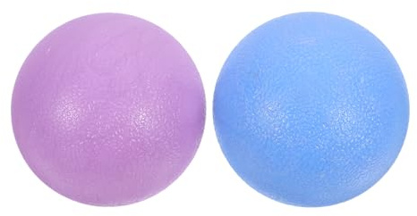 Healeved 2 Stück-pack Kleiner Massageball aus Tpe Formstabil und Tragbar für Fußmassage Yoga und Fitness zur Myofaszialen Entspannung und Muskelermüdung