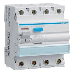 FI-Schutzschalter 4p.63A/300mA Salz, 6kA CPA463D 3250611610328 Hager