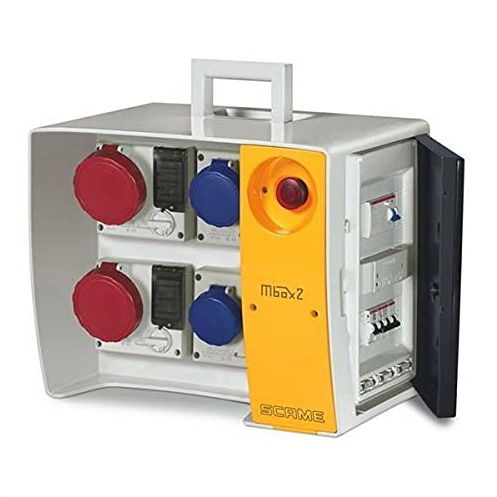 Scame Parre 656.5924-113 Quadro per Alimentazione Cantiere Edile, Grigio
