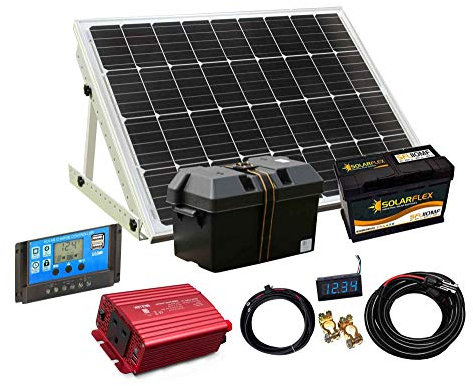LOWENERGIE Solar Generator Kit (80/500w, PWM CONTROLLER)