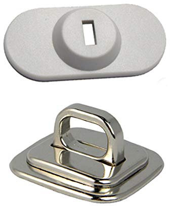 CaLeQi Anchored+Anti Theft Lock Hole with for All Desktops, Laptops,Macbook,iPad,iPhone and Projectors