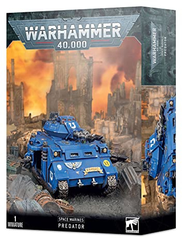 Space Marines Predator, Warhammer 40,000, 40k, Games Workshop