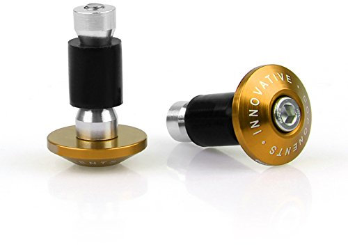 Topteng Lenkergewichte, Motorrad 7/8 Gold Lenkerenden Lenkergewichte Vibrationsdämpfer Roller Moped