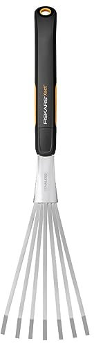 Fiskars Xact 315520-1001 - Rastrello da giardino, in acciaio