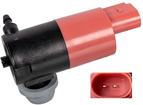 febi bilstein 109291 Waschwasserpumpe für Scheibenreinigungsanlage, mit Dichtring, 1 Stück