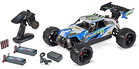 Carson Model Sport Virus Race 4.2 Brushless 1:8 RC Model Car Electric Buggy 4WD (4WD) 100% RTR 2,4 GHz INCL 500409069 Weiß