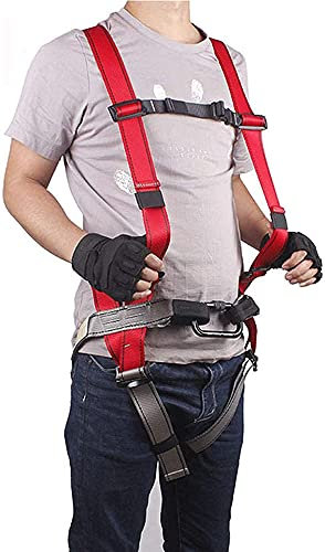 SwaYve Harnais de Sécurité de Protection Contre Les Chutes, Ensemble de Ceintures Anti-Chute Industrielles Pour La Construction D'Escalade D'Échafaudages de Ferronnerie