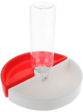 INOOMP Distributeur De Nourriture pour Chat Gamelle à Couleurs Assorties Double Usage pour Abreuvoir