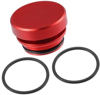 A ABSOPRO Universal Car Cigarette Lighter Dustproof Plug Cover Red Item Replacement
