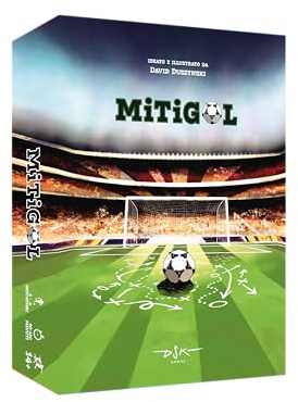 MiTiGOL – Gioco da Tavolo sul Calcio | Strategia, Ironia e Carte Uniche | Età 14+ | DSK Games | Calcio Vintage Anni ’80 per Famiglie e Appassionati