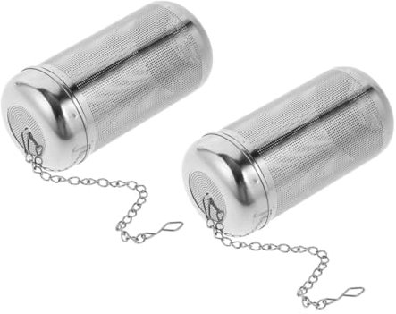 Sosoport 2 pièces Boule à Thé Acier Inoxydable Infuseur Pratique pour Assaisonnements Soupe et Thé Filtre Multi Fonctionnel pour Cuisine et Infusion