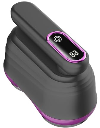 YNPQTDS Quitapelusas - Cortadora Eléctrica Recargable con Dos Cabezales para Muebles | Accesorios Hogar para Alfombras Lana Ropa Vellón Lino Tapicería Muebles Sofá Tapete