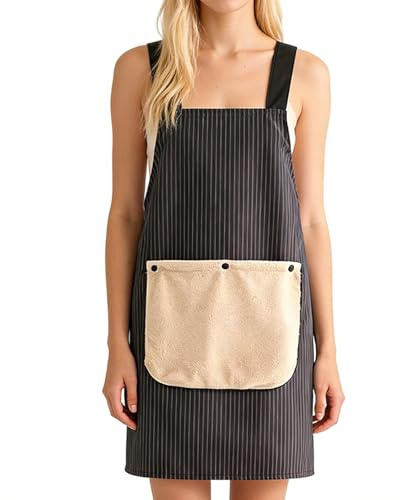 pour Femmes | Toilette de Pâtisserie Imperméable avec Serviette Amovible - Tablier Pour Femmes - Pour Pâtisserie, Chef, Fille, Art, Café, Jardinage, Maison, Intérieur, Extérieur, Barbecue, Grillade