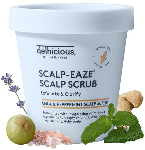 Delhicious Scalp-Eaze Scalp Scrub and Exfoliator, 175g
