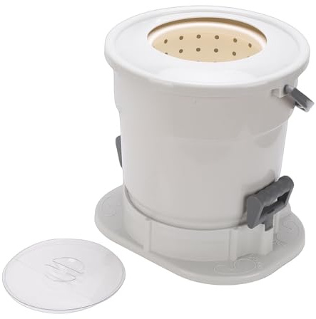 Depisuta Manual Clothes Dehydrator, Mini Spin Dryer Portable Washing Machine, Compact Spinner Non Electric Laundry for RV, Camping, School, Traveling, and Hotel Use