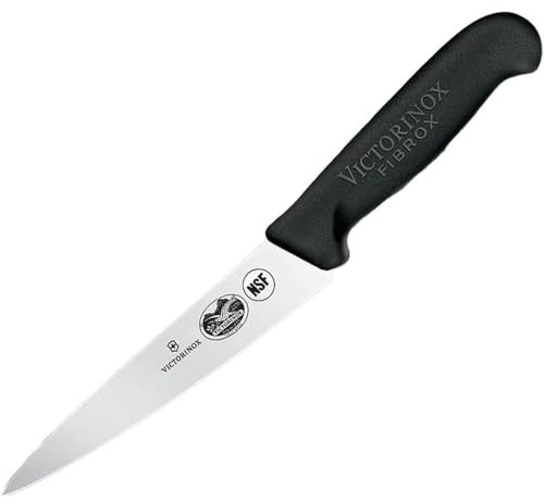 Victorinox Fibrox Chef's Knife, 5-Inch, Black