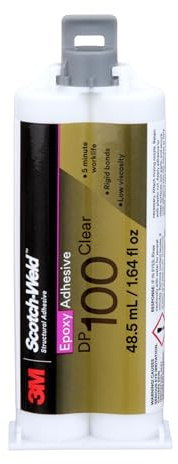 3M Scotch-Weld Epoxy Adhesive DP100 Clear, 48.5 mL