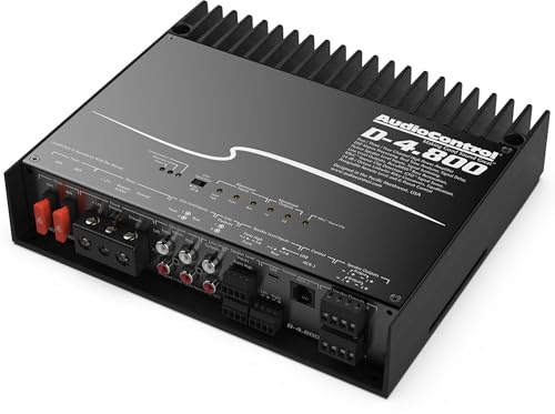 AudioControl D-4.800 800 W 4-kanals bilförstärkare med digital signalprocessor