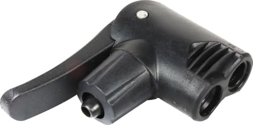On Bike Raccordo Pompa Universale | Adattatore Valvole Bici Per Presta Schrader Dunlop - Raccordo In Plastica Resistente Con Leva Di Blocco Per Gonfiaggio Facile E Veloce
