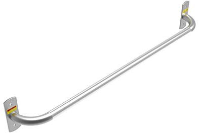 JDKC- Klimmzugstange Klimmzugstange im Freien, Horizontale Klimmzugstange An Der Wand, Dip-Bar, Klimmzugstation für Heim-Fitnessgeräte Power Rack (Color : Silver, Size : 100cm/39.4in)