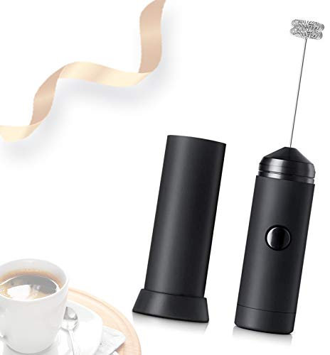 NEWFEIBIN Professionale Acciaio Inox Montalatte Elettrico Rumore Basso Ergonomico Montalatte Elettrico con Easy Clean per Schiuma Latte caffè Torta Cioccolato