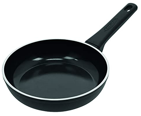 demeyere Alu Classico 3 Ceraforce® Bratpfanne fuer Induktion und alle anderen Herdarten, keramische Antihaft beschichtete Induktionspfanne mit Aluminiumbode, 5 Jahre Qualitaets-Garantie, 28 cm gross
