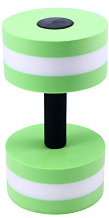 DOITOOL Manubri Dacqua per Piscina Dumbells di di Fitness Bilancieri Piscina Manubri Mano Bar per Aerobica Verde Piscina