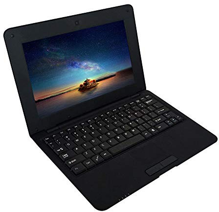 Irfora Netbook portatile da 10,1 pollici S500 1,5 GHz ARM Cortex-A9 / Android 5,1 / 1G + 8G / 1024 * 600 spina UE nera