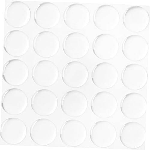Garneck 300 Stück Runde Aufkleber Transparentes Epoxidharz Transparente Aufkleber Kreis-Epoxidharz-Aufkleber Bastel-Epoxid-Aufkleber Flaschen-Epoxid-Aufkleber