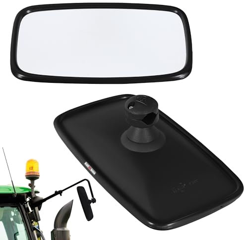 KOTARBAU Rétroviseur universel pour tracteur - Avec support - 15,5 x 28,5 cm - En PVC