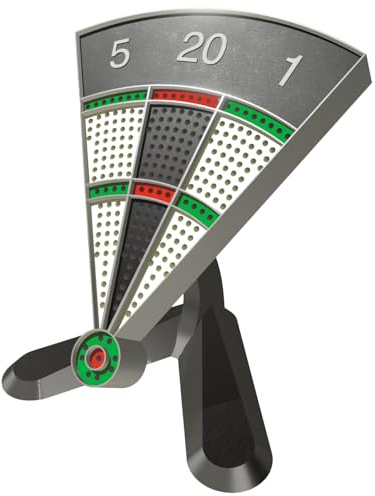 Dartset organiseringsställ – stativ skrivbordsfäste display för mjuka och stålspetspilar | Rymmer över 5 dartset | darttavla-inspirerad design – av Print It