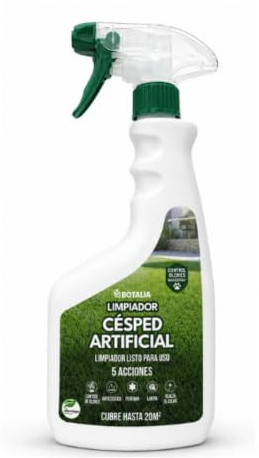 BOTALIA Limpiador Césped Artificial Spray 750 ml | Limpiador Césped Artificial Listo para Uso | Limpieza Rápida para Césped Sintético | Elimina Suciedad y Olores | Jardín, Terraza y Zonas con Mascotas