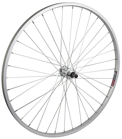 Wheel Rear 700 x 28/35 Silver, QR, Alloy QR Silver FW 5-7Sp, 14g UCP Spokes, 36H