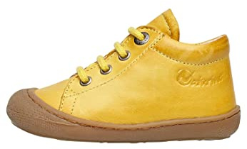 Naturino Cocoon-Lauflernschuhe aus Nappaleder gelb 19