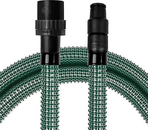 STAUBSAUGERMANUFAKTUR Hochwertiger Gewebeschlauch 12 Meter lang für alle Industriesauger Kesselsauger mit 58 mm Anschluss - TOP QUALITÄT