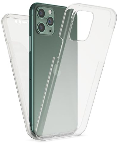 NALIA 360° Hülle für iPhone 11 Pro, 360 Grad & Transparent