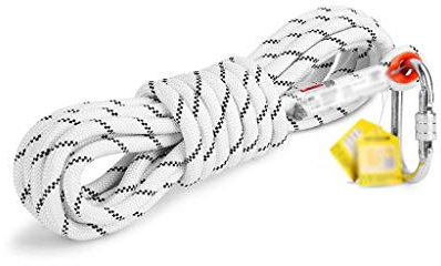 ZHWNGXO 11mm Kletterseil, hohe Temperaturbeständigkeit Sicherungsseil Klein Clever Einfach Anti-Rutsch-Polyester zu tragen (Size : 100m)