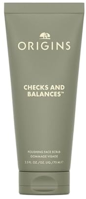 Origins Checks and Balances Polishing Face Scrub | Peelt sanft, um die Haut zu glätten und Poren sichtbar zu minimieren | Mit Bambus, 75 ml