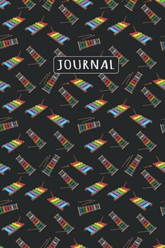 Xylophone Journal: Xylophone Journal Notebook To Write Notes, 6 x 9 - 100 Pages