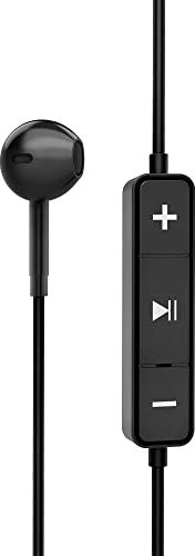 Energy Sistem Earphones Bluetooth Style 1 Space Auriculares con Microfóno (Bluetooth 5.1, 8h de batería, Crystal Clear Sound, Type C) - Negro