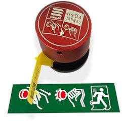 HomeXit - Break Glass Survival Equipment by SafeTSystems - Fixed in Place Specialist Window Breaker for Emergency Escape from Buildings and Homes with Toughened Glass Doors, Walls or Windows.