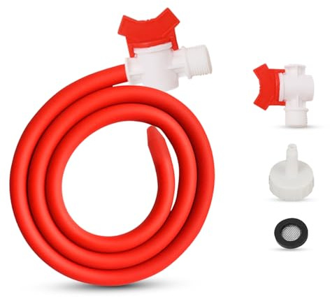 100cm Analdusche Buttplug Rot,Einlauf zur Darmreinigung(mit Ventil- Verhindert Rückfluss),Einlauf Analplug,Klistier Anal Plug Dildo,Analdusche Frau,Analdusche Herr,Anal dusche,Sex Spielzeug Beide