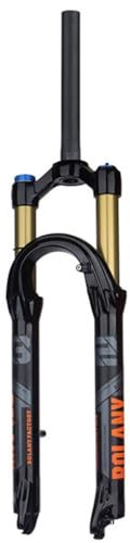 TS TAC-SKY 27.5/29inch 120mm Federweg Öl Fahrrad Luftgabel Luftfederung Leichtgewicht Magnesium Legierung Schnellspanner Fahrradgabel (Color : Orange, Size : 29 inch Straight Manual)