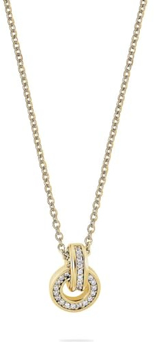 JETTE Damen-Kette 925er Silber 27 Zirkonia 32025940