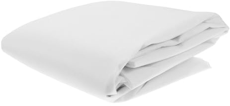 HOODANCOS Entoilage Thermocollant Double Face et Facile à Retirer sans Résidu en Tissu Non Tissé Blanc Renforçant la Tenue pour Couture et Broderie la Main ou Machine