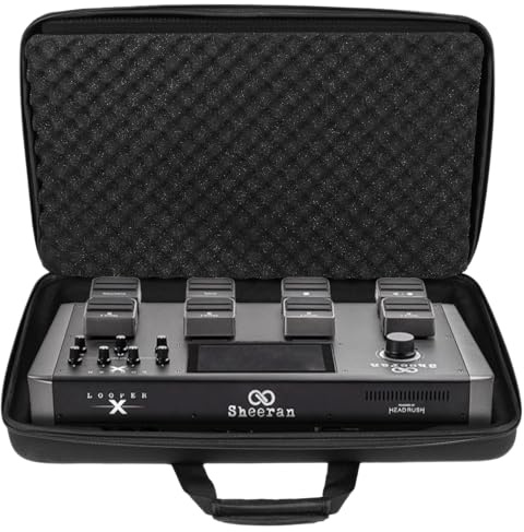 UDG Creator Hardcase Schwarz für Sheeran Looper X (UB0018324BL) | Formgepresste EVA-Schale; präzise geschnittener Schaumeinsatz; wasserabweisendes Nylon; tourgerecht