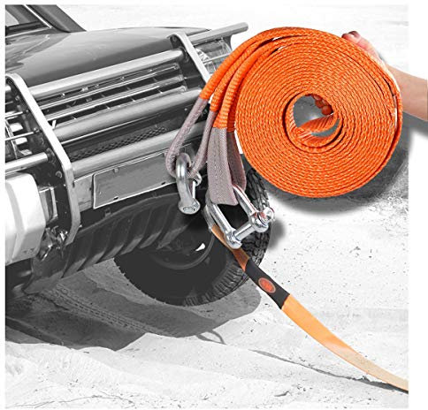 BomDog Abschleppgurt, Abschleppseil, Schweres Abschleppseil, Nylon-Abschleppseil/a/5M/10T